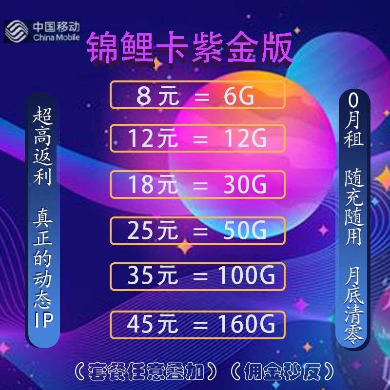 紫金卡，直招代理，最低25张起批，返利高，卡板稳定，网速快，不断网，支持一件代发，欢迎各位拿卡测试