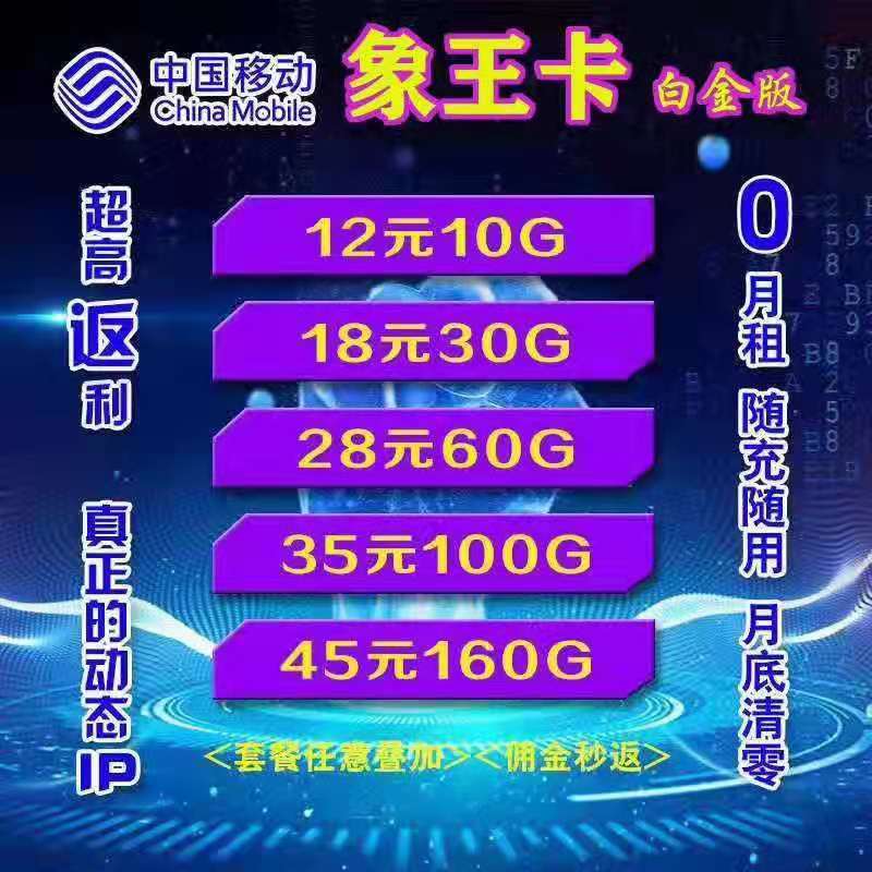 【小象通信】独家定制象王卡 欢迎合作