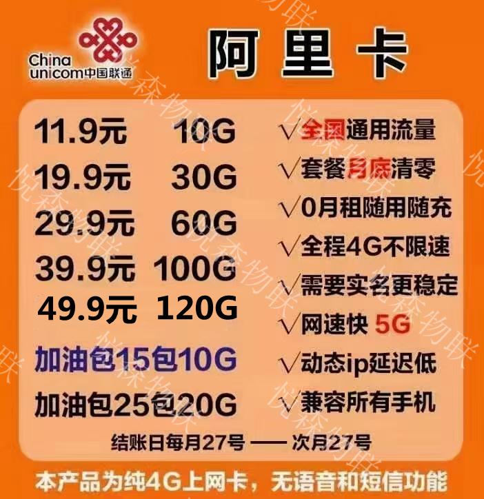 【悦森物联】扶持大小流量/阿里硬性资源背景雄厚 支持5G纯流 公司直发【送影视会员】量卡