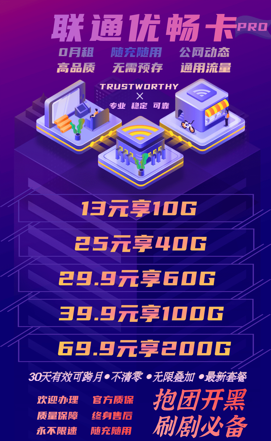 【云通互联】流量卡/随身WIFI | 货源直招